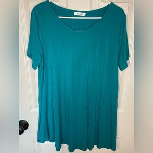 2/$10 Women’s Teal Tunic XL